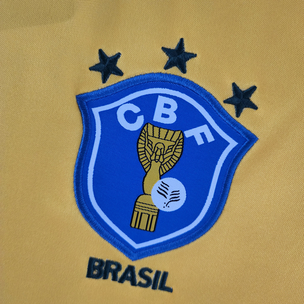 Camisa Brasil Titular 1988 - Retrô