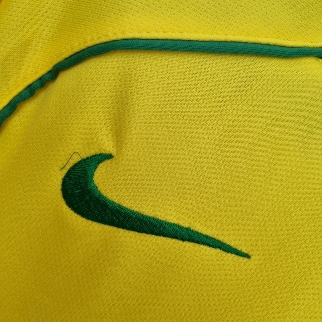 Camisa Brasil Titular 2004 - Amarela