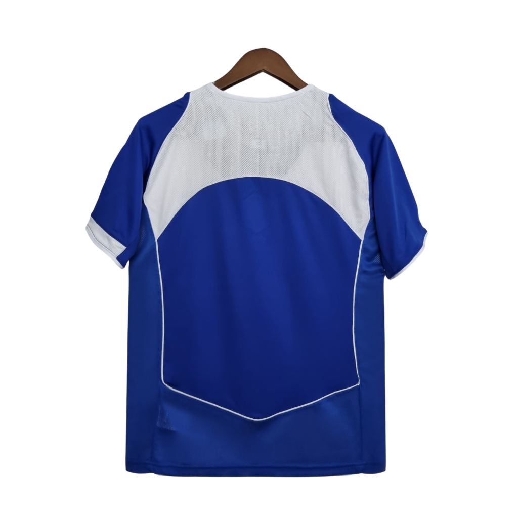 Camisa Brasil Visitante 2004 - Azul