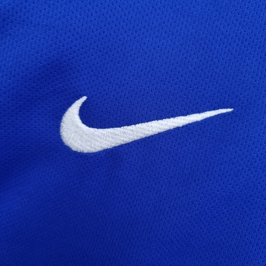 Camisa Brasil Visitante 2004 - Azul