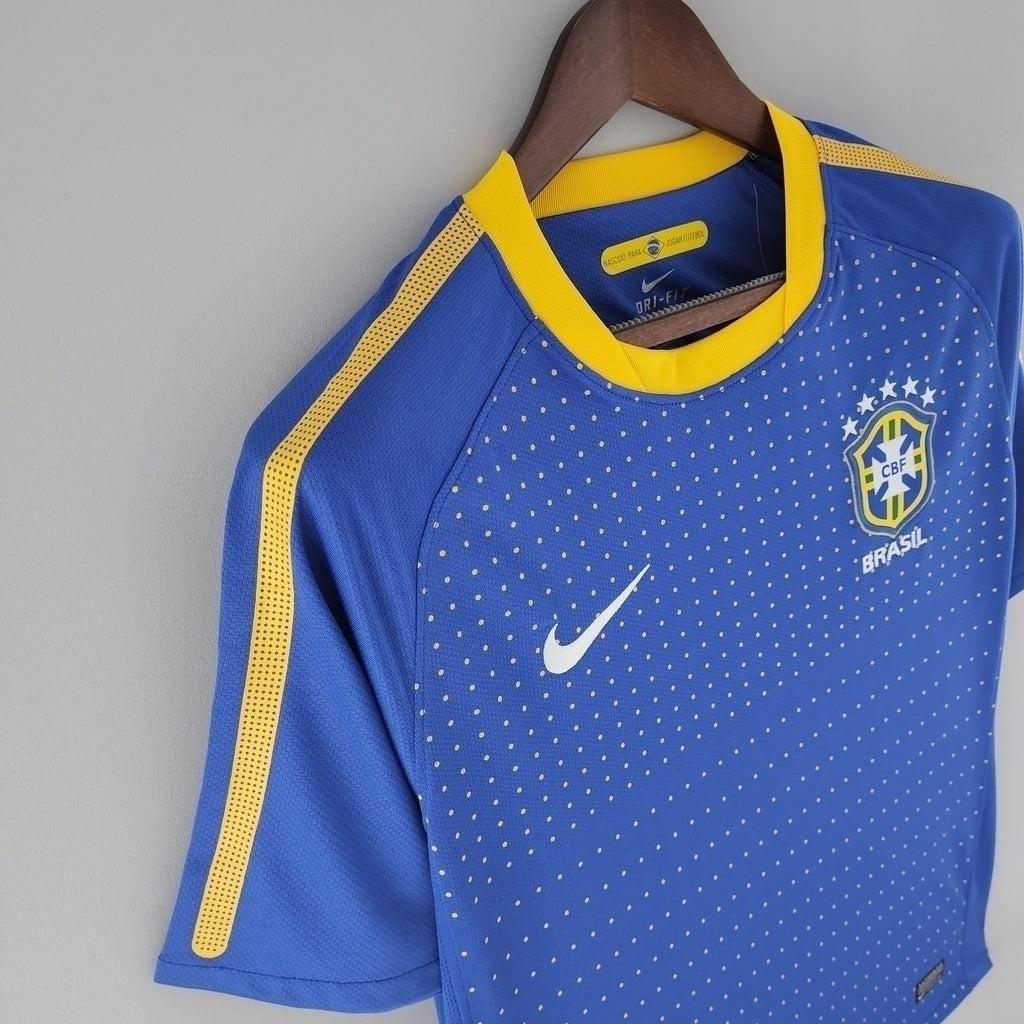 Camisa Brasil Visitante 2010 - Retrô