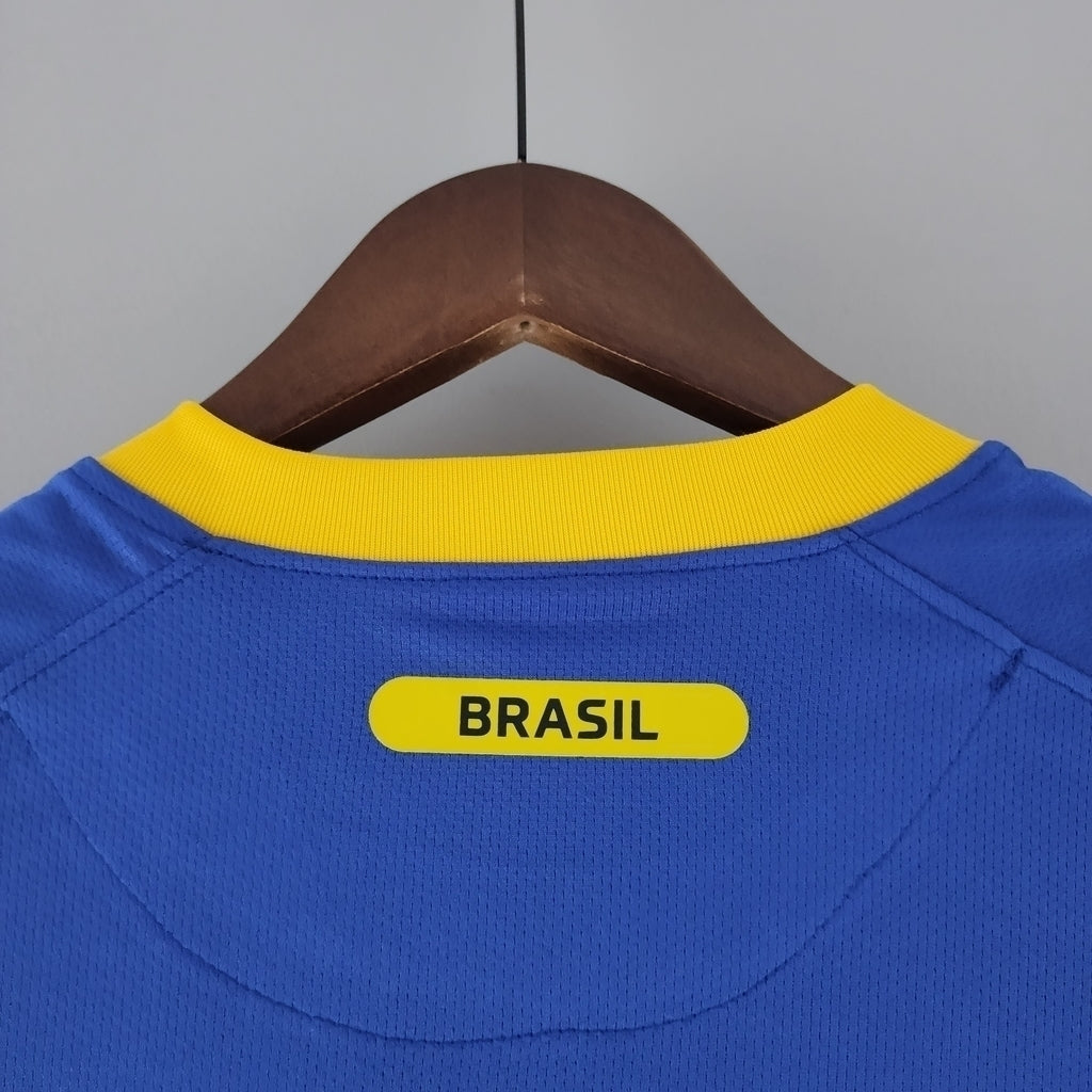Camisa Brasil Visitante 2010 - Retrô