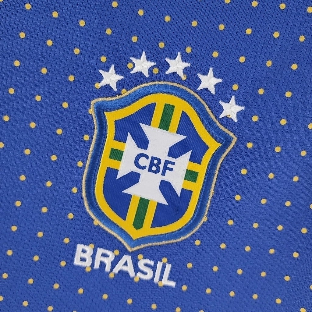 Camisa Brasil Visitante 2010 - Retrô