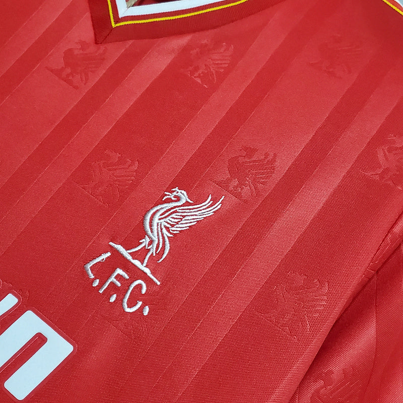 Camisa Liverpool Titular 85/86 - Retrô - Central das Camisas