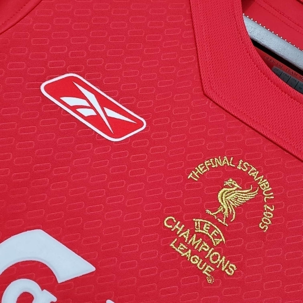 Camisa Liverpool Titular 2005 - Retrô - Central das Camisas