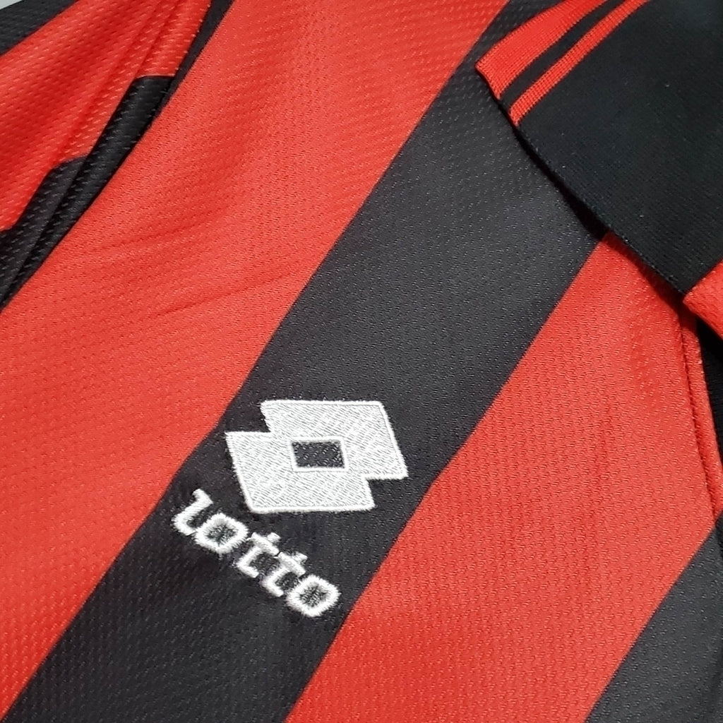 Camisa AC Milan Titular 96/97 - Retrô - Central das Camisas