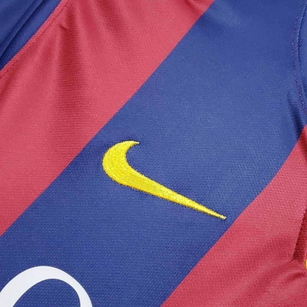 Camisa Barcelona Titular 14/15 - Retrô - Central das Camisas