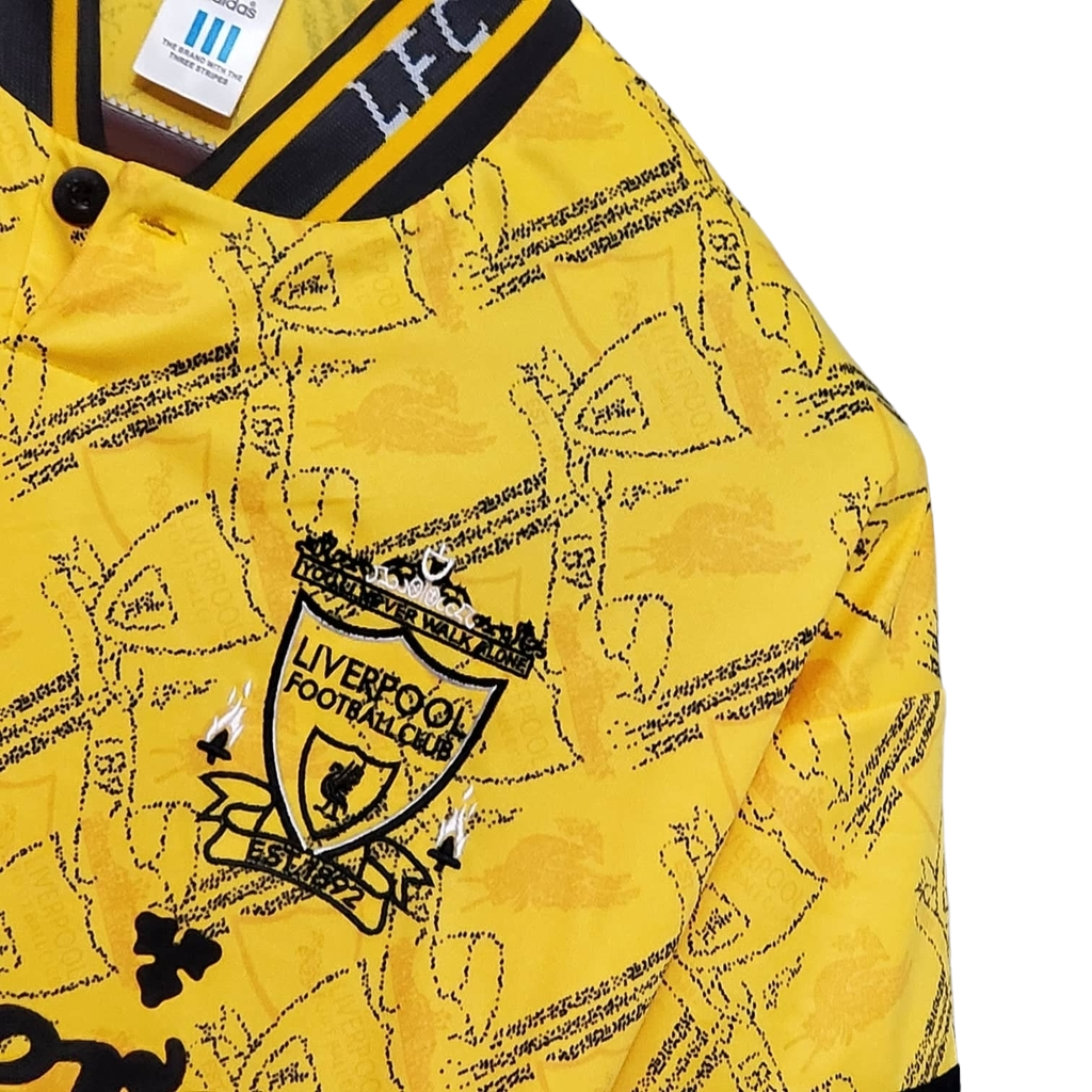 Camisa Liverpool Visitante 94/96 - Retrô - Central das Camisas
