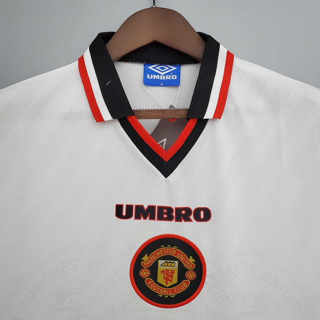 Camisa Manchester United Visitante 96/97 - Retrô - Central das Camisas