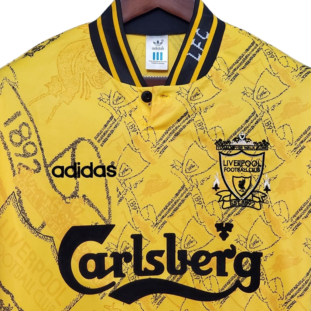 Camisa Liverpool Visitante 94/96 - Retrô - Central das Camisas