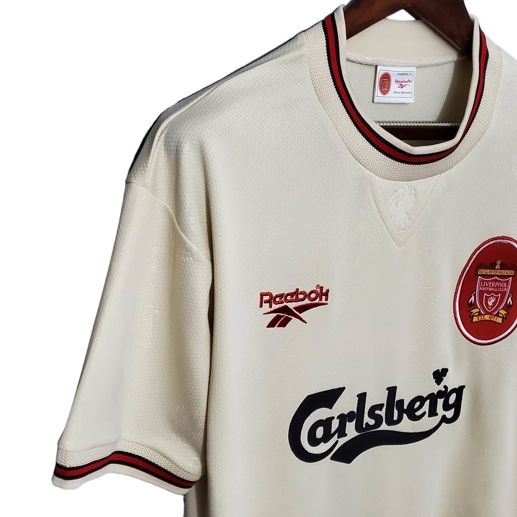 Camisa Liverpool Visitante 96/97 - Retrô - Central das Camisas