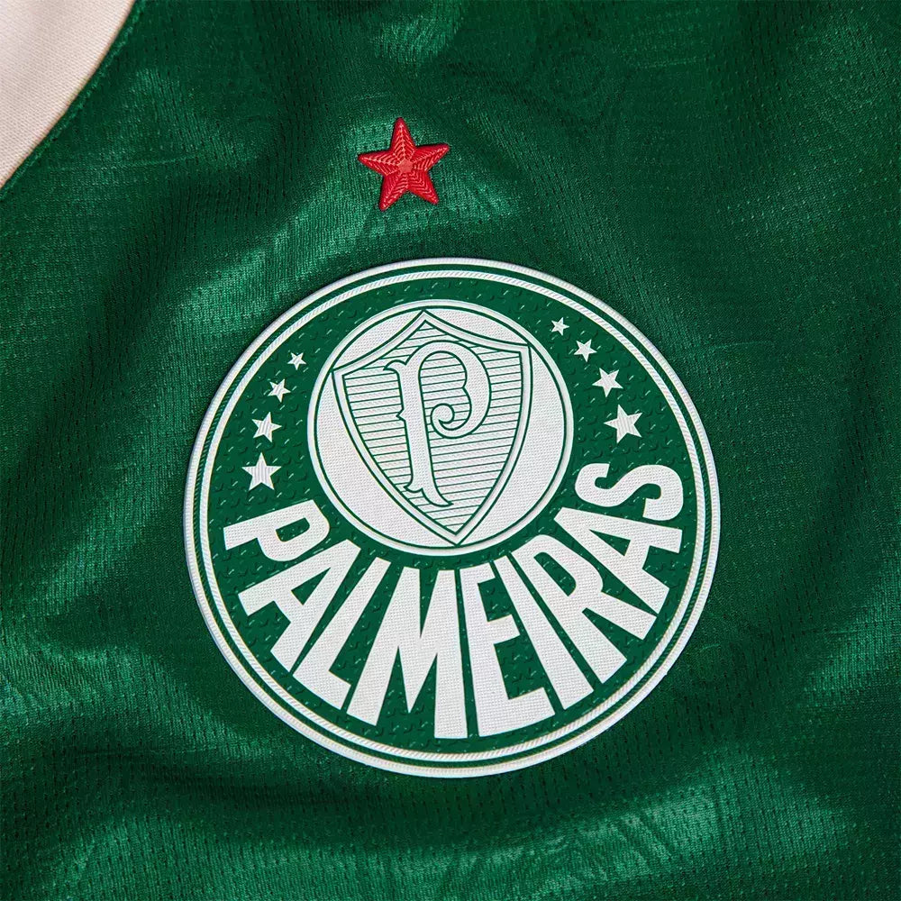 Kit Infantil Inspirado Palmeiras I 25/26 - Verde e branco Central das Camisas