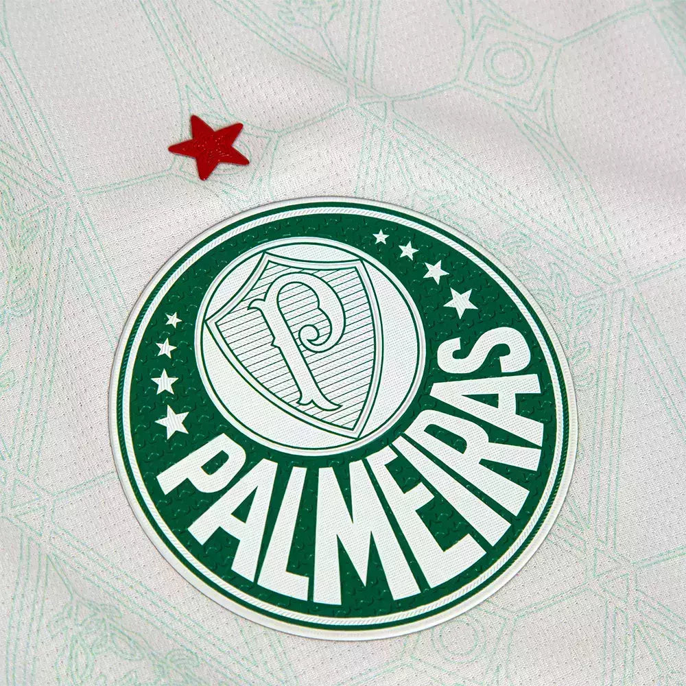 Kit Infantil Inspirado Palmeiras II 25/26 - Branco e verde Central das Camisas