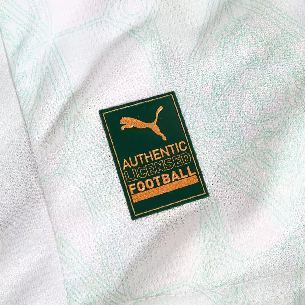 Kit Infantil Inspirado Palmeiras II 25/26 - Branco e verde Central das Camisas