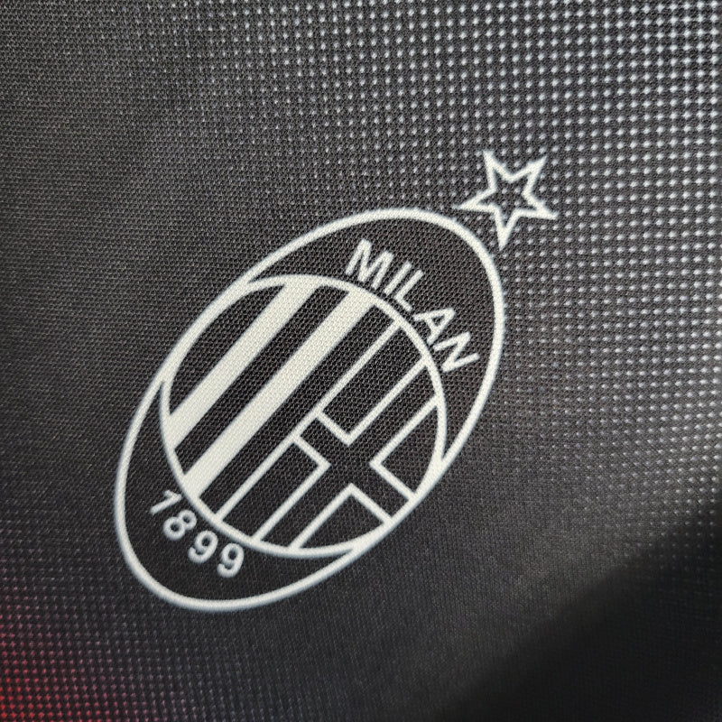 Camisa AC Milan Treino 95/96 - Retrô - Central das Camisas