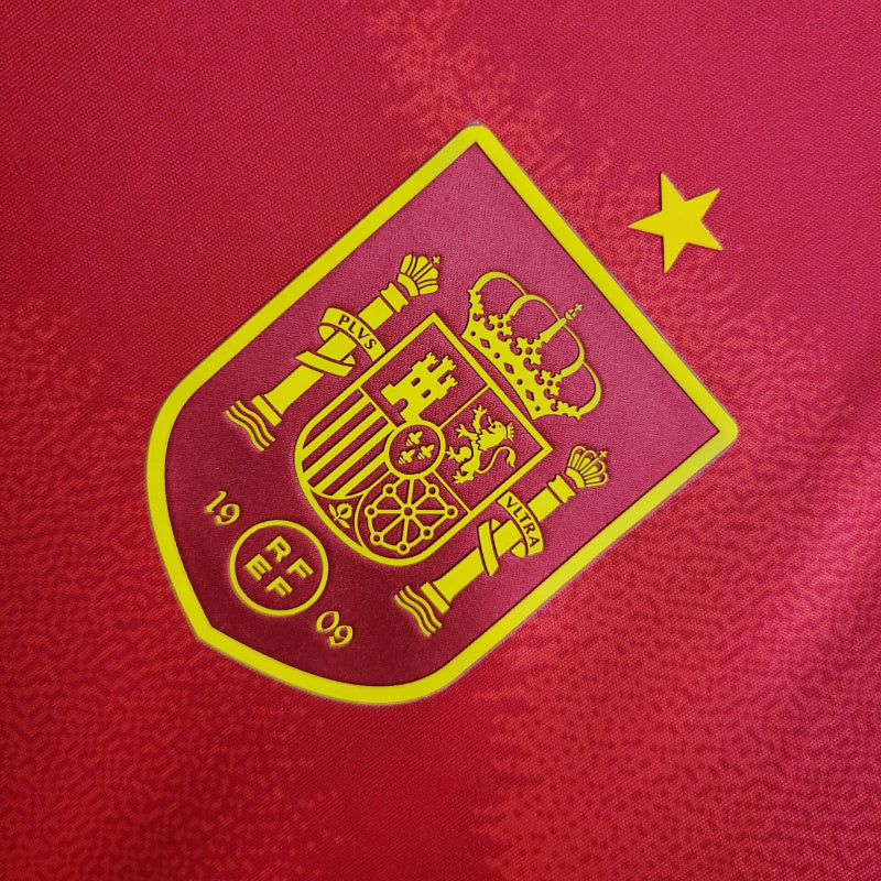 Camisa Espanha Titular 24/25 - Torcedor - Central das Camisas