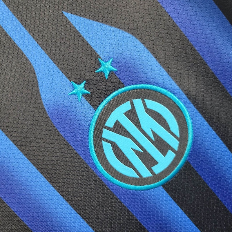 Camisa Inter de Milão Titular 25/26 - Torcedor - Central das Camisas