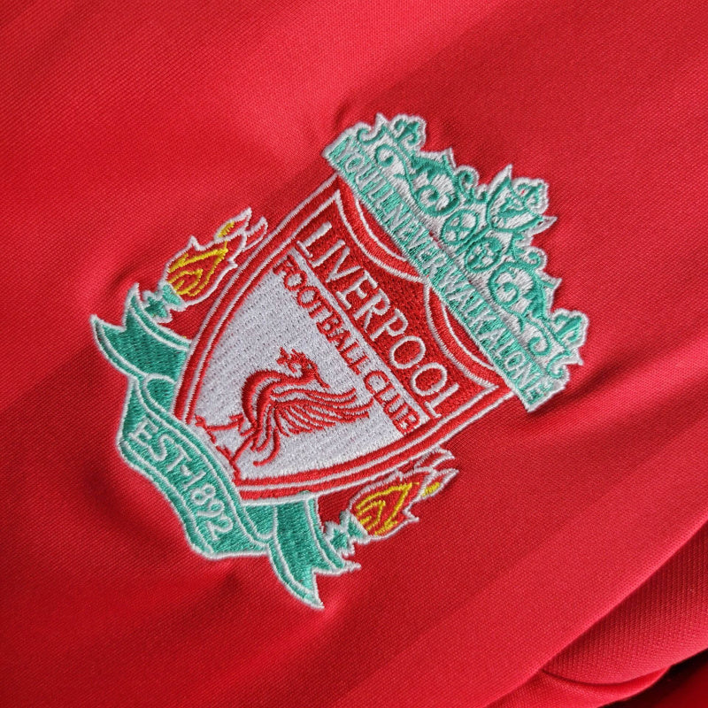 Camisa Liverpool Ed. Champions League Titular 08/09 - Retrô - Central das Camisas