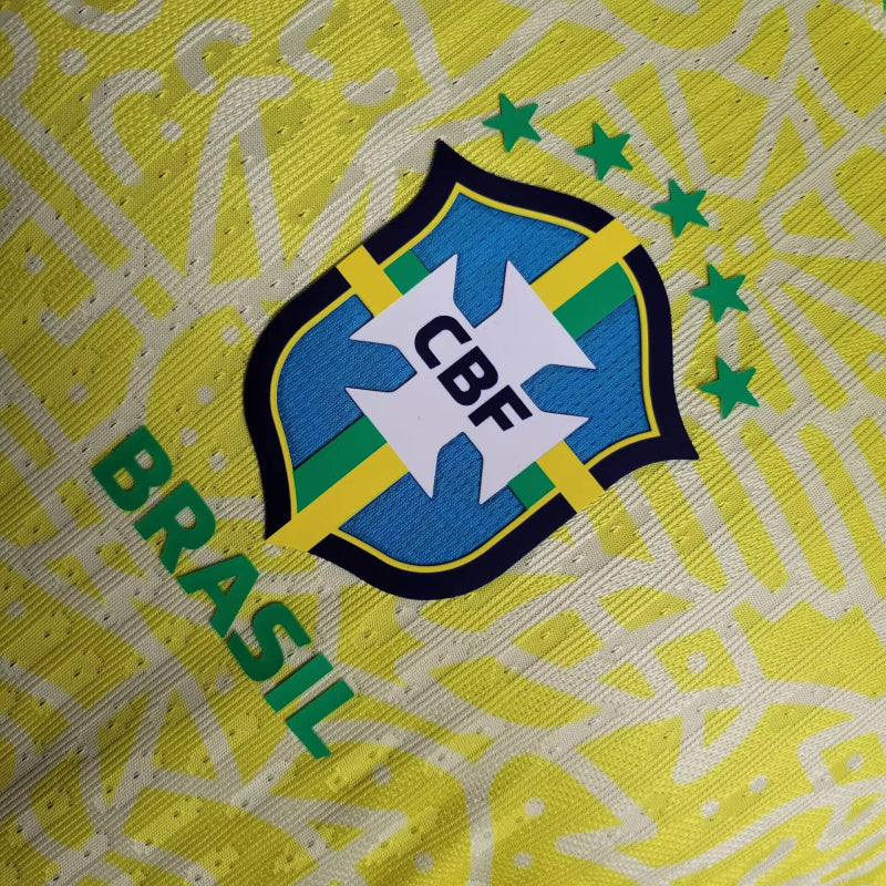 Camisa Brasil Titular 24/25 - Jogador - Central das Camisas