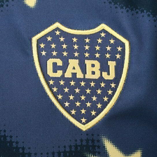 Camisa Boca Juniors III 25/26 - Torcedor Masculina - Azul com detalhes em amarelo - Central das Camisas