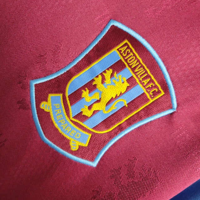 Camisa Aston Villa Titular 95/97 - Retrô - Central das Camisas
