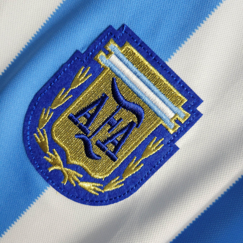 Camisa Argentina Titular 1986 - Retrô - Central das Camisas
