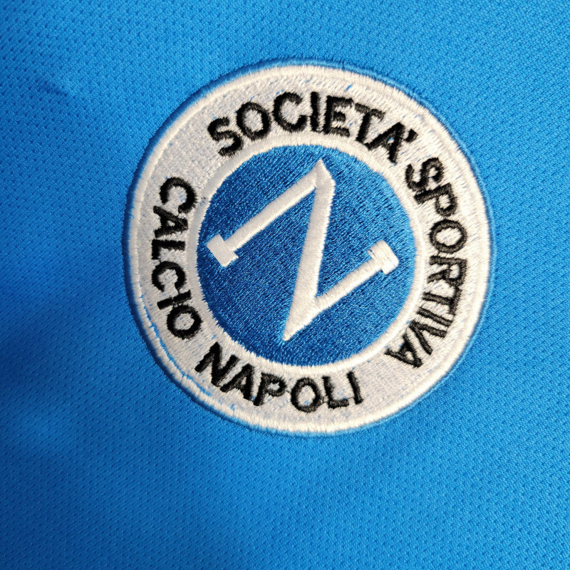 Camisa Napoli Titular 88/89 - Retrô - Central das Camisas