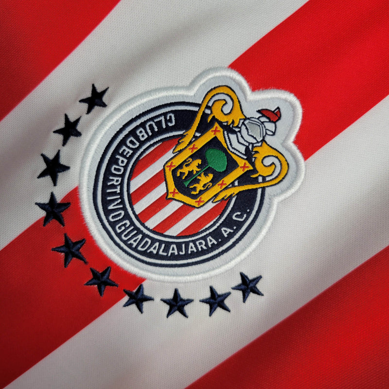 Camisa Chivas Guadalajara Titular 01/02 - Retrô - Central das Camisas
