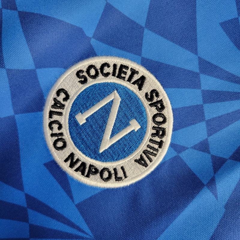 Camisa Napoli Titular 91/93 - Retrô - Central das Camisas