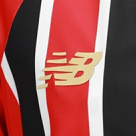 Camisa São Paulo II 25/26 - Torcedor Masculina - Vermelha e preta - Central das Camisas
