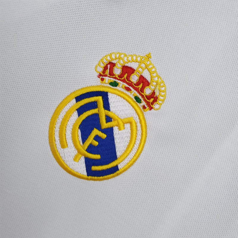 Camisa Real Madrid Champions League Titular 02/03 - Retrô - Central das Camisas