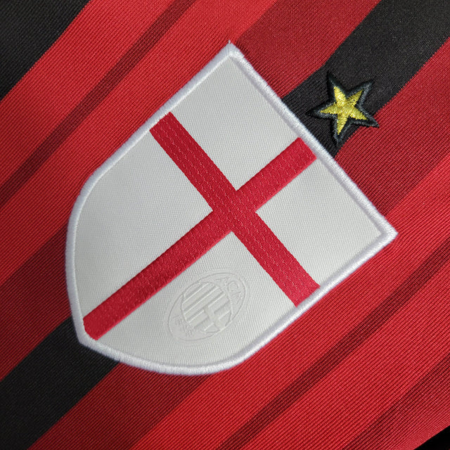 Camisa AC Milan Titular 14/15 - Retrô - Central das Camisas