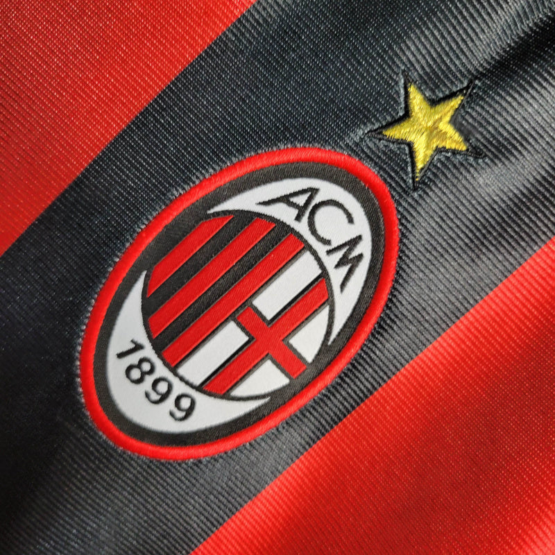 Camisa AC Milan Titular 98/99 - Retrô - Central das Camisas