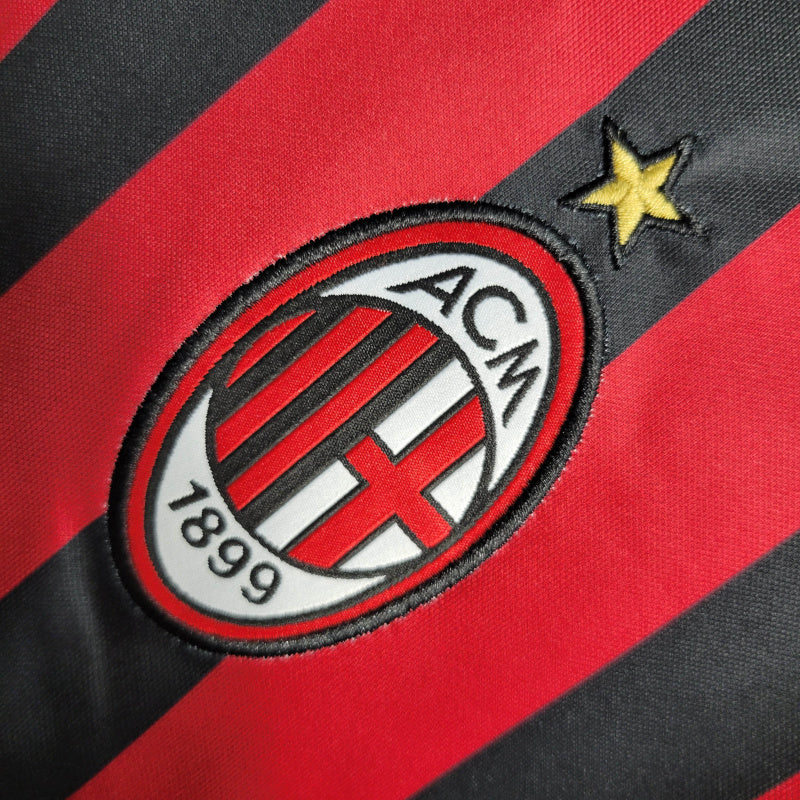 Camisa AC Milan Titular 16/17 - Retrô - Central das Camisas
