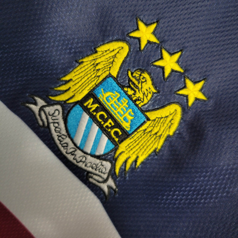 Camisa Manchester City Visitante 97/98 - Retrô - Central das Camisas