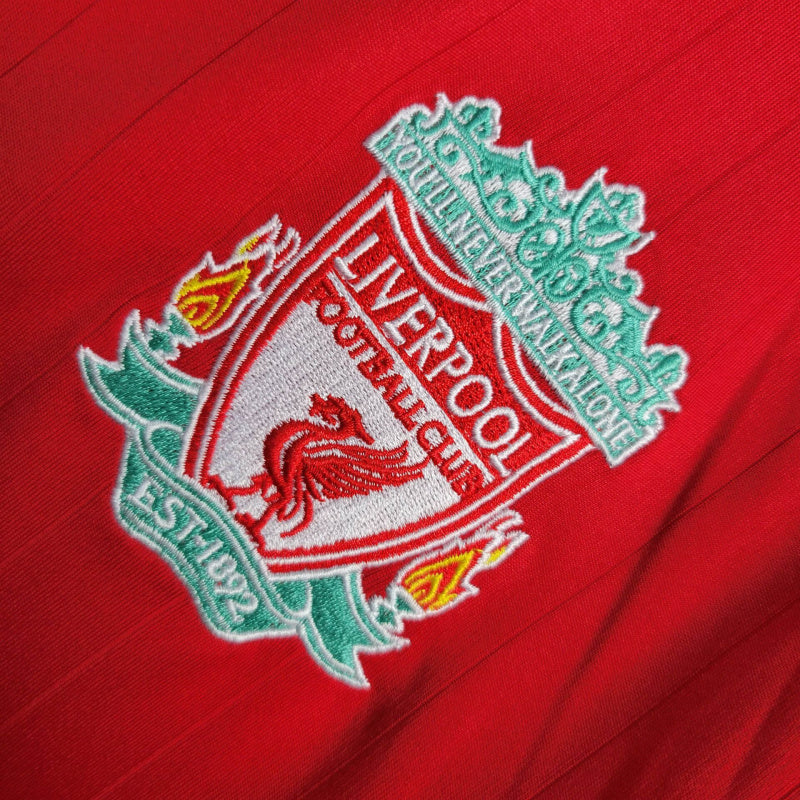 Camisa Liverpool Titular 06/07 - Retrô - Central das Camisas