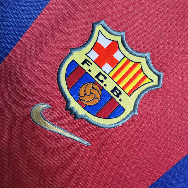 Camisa Barcelona Titular 98/99 - Retrô - Central das Camisas