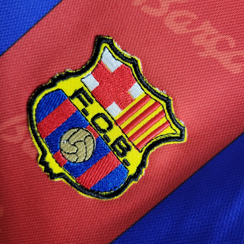 Camisa Barcelona Titular 96/97 - Retrô - Central das Camisas