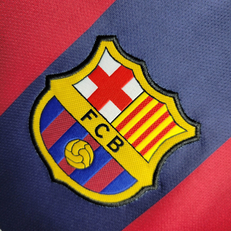 Camisa Barcelona Titular 14/15 - Retrô - Central das Camisas