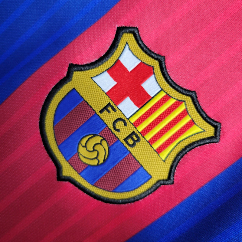 Camisa Barcelona Titular 16/17 - Retrô - Central das Camisas