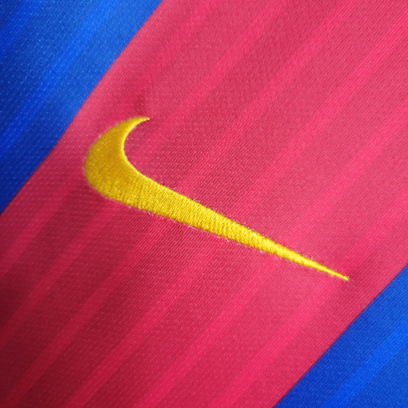 Camisa Barcelona Titular 16/17 - Retrô - Central das Camisas