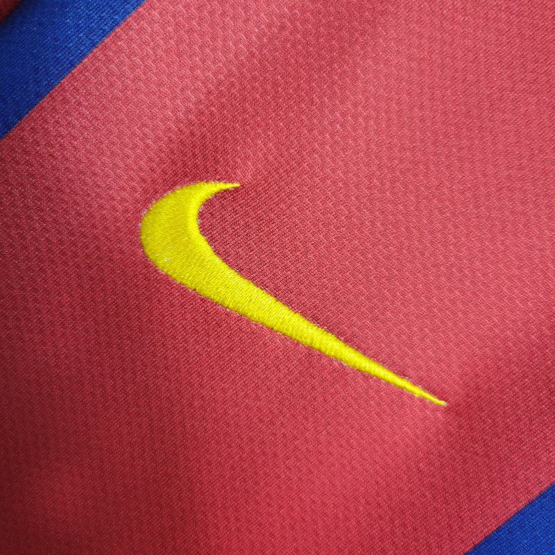Camisa Barcelona Titular 07/08 - Retrô - Central das Camisas