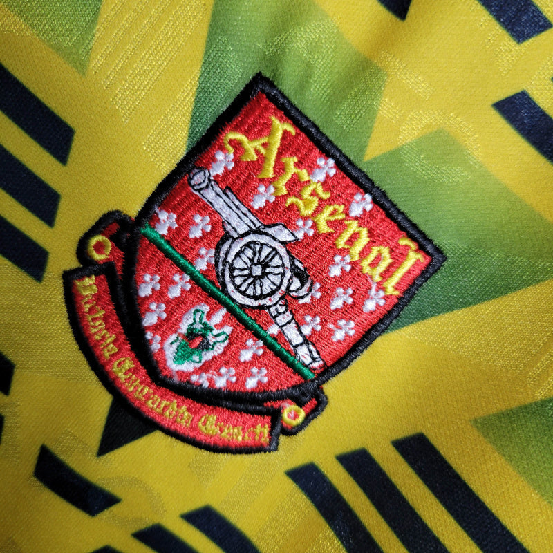 Camisa Arsenal Visitante 91/93 - Retrô - Central das Camisas