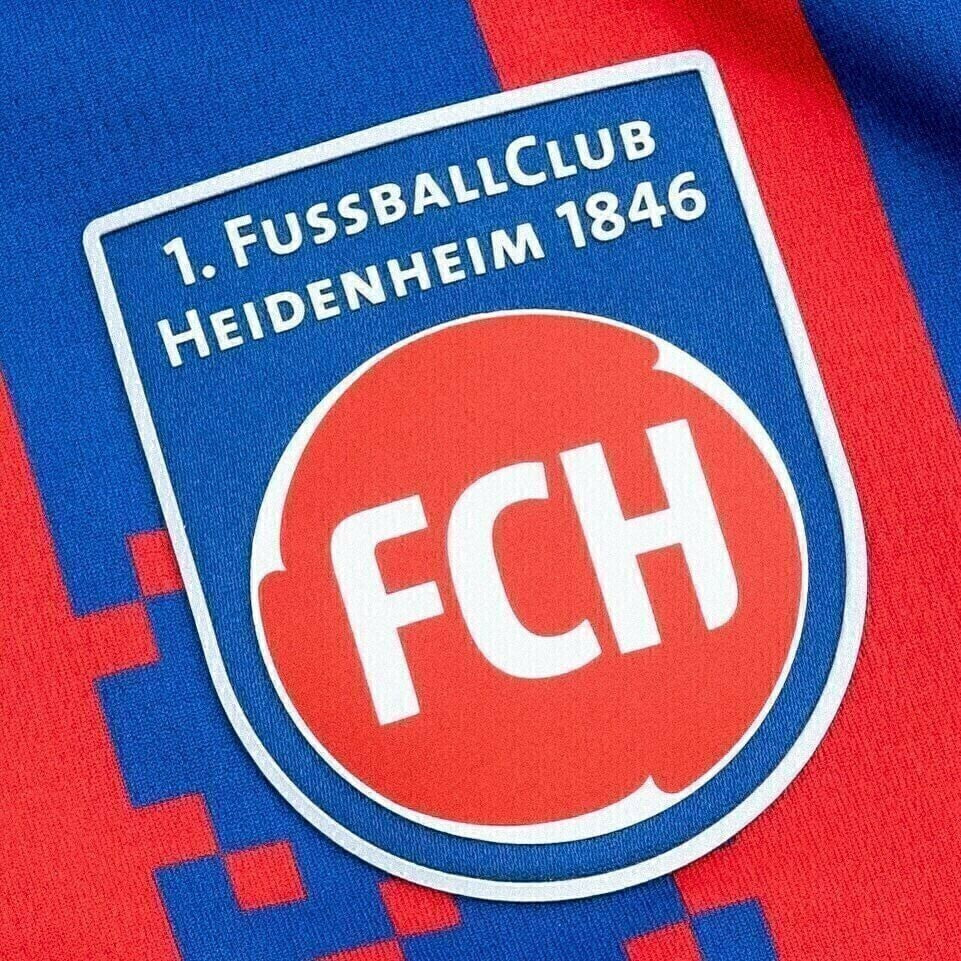 Camisa FC Heidenheim Titular 24/25 - Torcedor - Central das Camisas