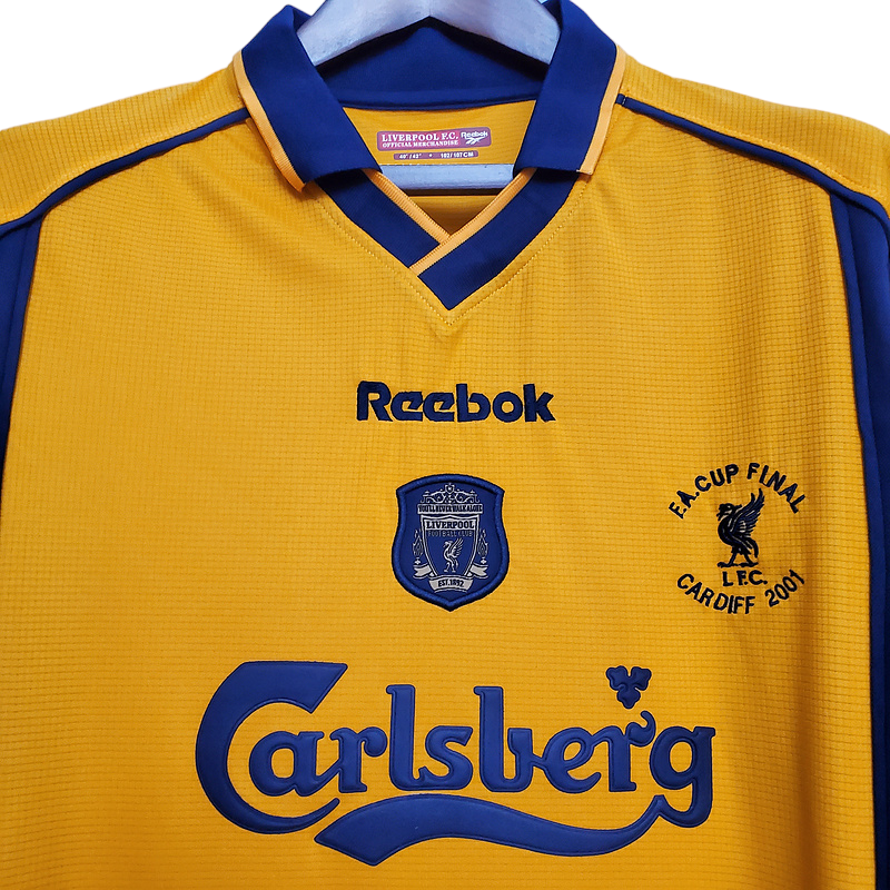 Camisa Liverpool Visitante 00/01 - Retrô - Central das Camisas
