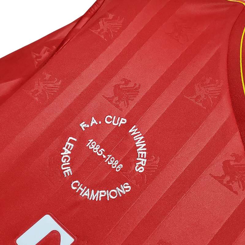 Camisa Liverpool Titular 85/86 - Retrô - Central das Camisas