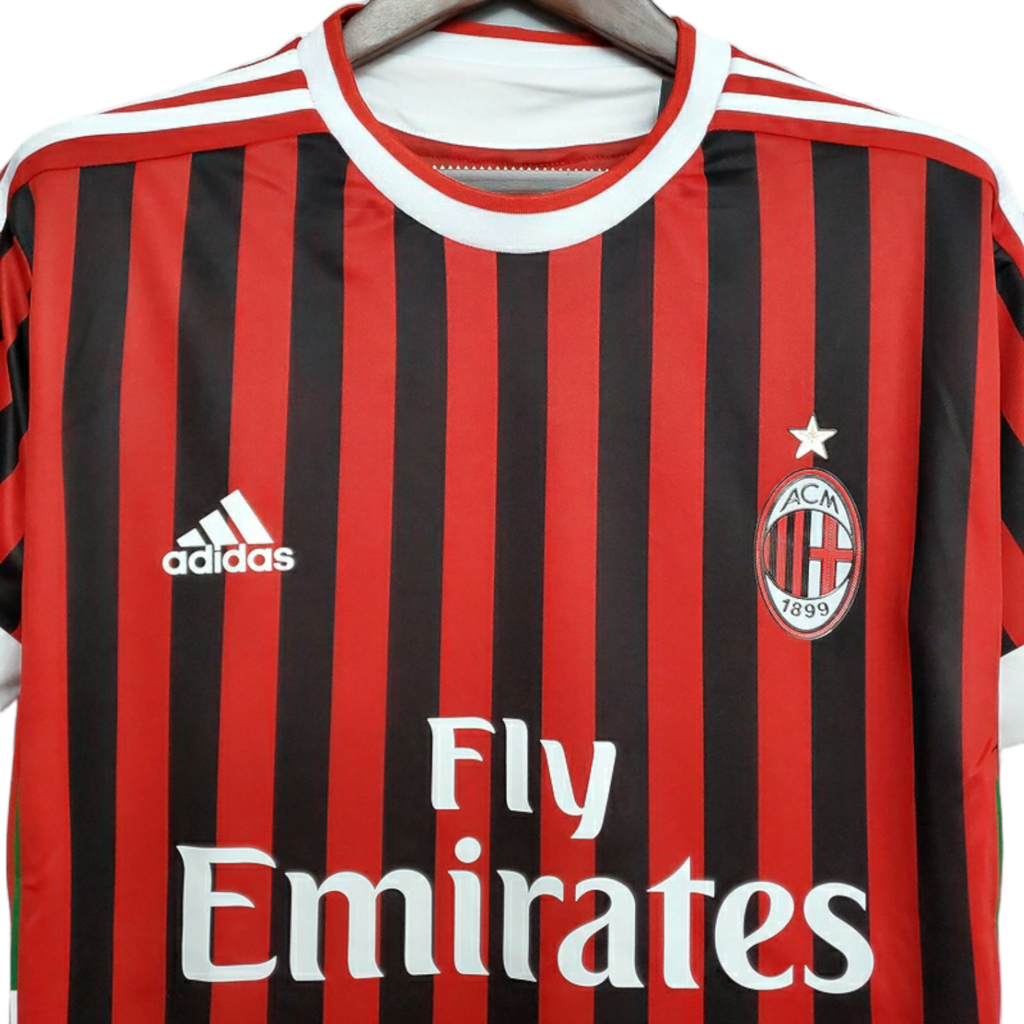 Camisa Milan Titular 11/12 - Retrô - Central das Camisas