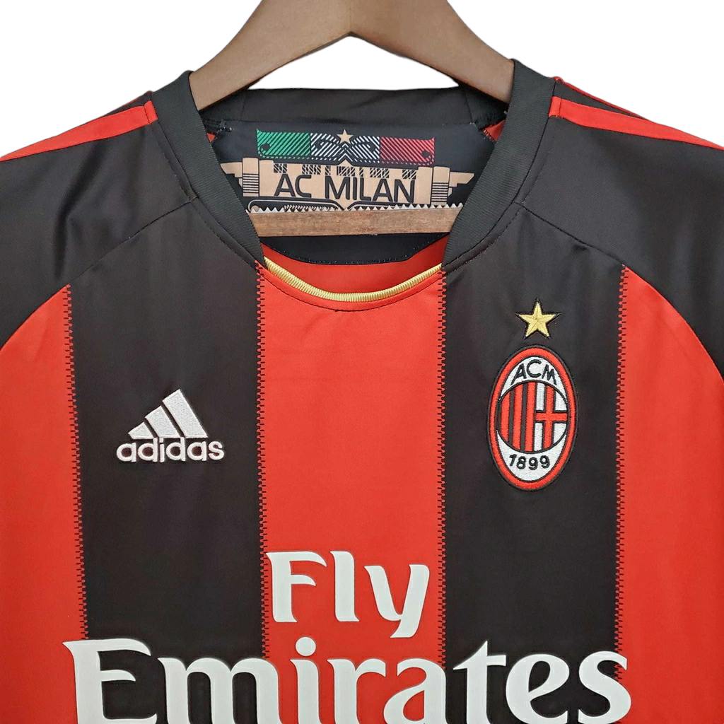 Camisa AC Milan Titular 10/11 - Retrô - Central das Camisas