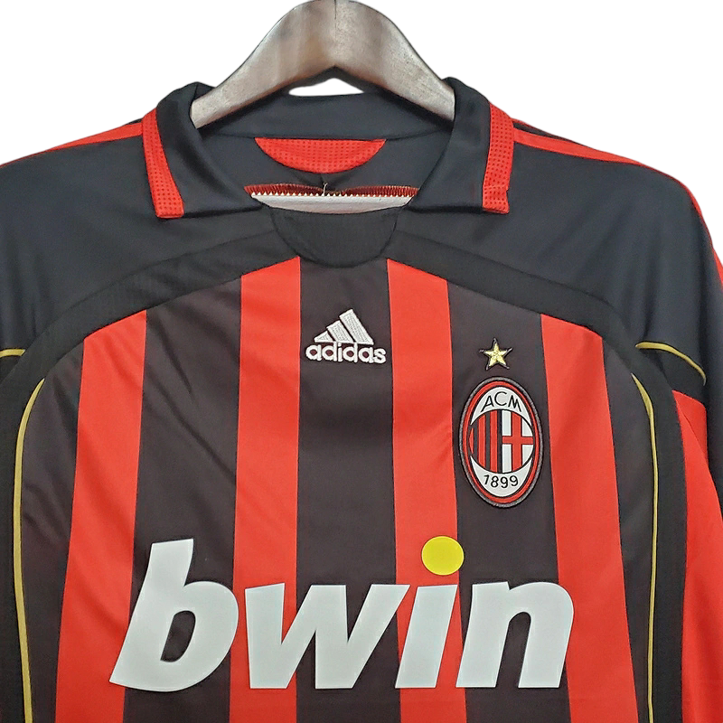 Camisa Milan Titular 06/07 - Retrô - Central das Camisas