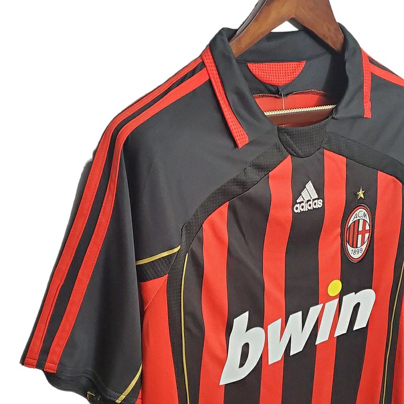 Camisa Milan Titular 06/07 - Retrô - Central das Camisas